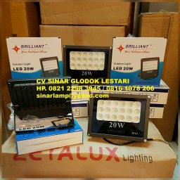 Lampu sorot led spot 20 watt Brilliant